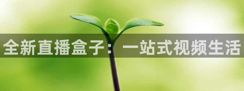 搜球体育：全新直播盒子：一站式视频生活